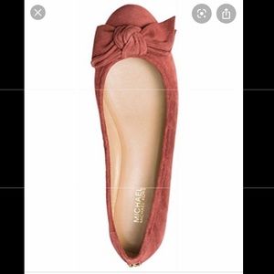 MICHAEL Michael Kors Willa Ballet Suede Flats